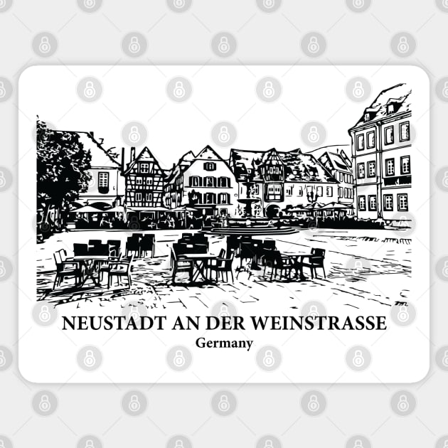 Neustadt an der Weinstraße - Germany Magnet by Lakeric